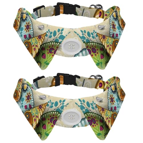 Hundehalsband mit Fliege, verstellbares formelles Smokinghalsband mit abnehmbarem Hemdkragen, Katzenhalsbänder für kleine Haustiere, Seestern, Muschel, Blumen-Sealife Hundehalsband mit Fliege, verstellbares formelles Smokinghalsband mit abnehmbarem Hemdkragen, Katzenhalsbänder für kleine Haustiere, Seestern, Muschel, Blumen-Sealife von lcndlsoe