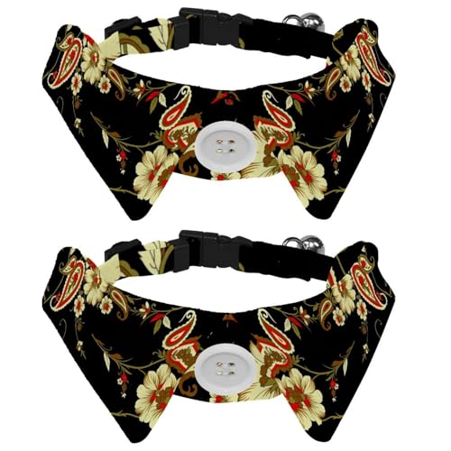 Hundehalsband mit Fliege, verstellbares formelles Smokinghalsband mit abnehmbarem Hemdkragen, Katzenhalsbänder für kleine Haustiere, einzigartige Blumenblume Hundehalsband mit Fliege, verstellbares formelles Smokinghalsband mit abnehmbarem Hemdkragen, Katzenhalsbänder für kleine Haustiere, einzigartige Blumenblume von lcndlsoe