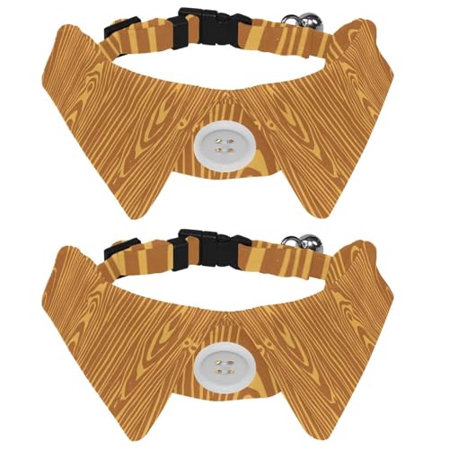 Hundehalsband mit Fliege, verstellbares formelles Smokinghalsband mit abnehmbarem Hemdkragen, Katzenhalsbänder für kleine Haustiere, gelbe Holztexturen Hundehalsband mit Fliege, verstellbares formelles Smokinghalsband mit abnehmbarem Hemdkragen, Katzenhalsbänder für kleine Haustiere, gelbe Holztexturen von lcndlsoe