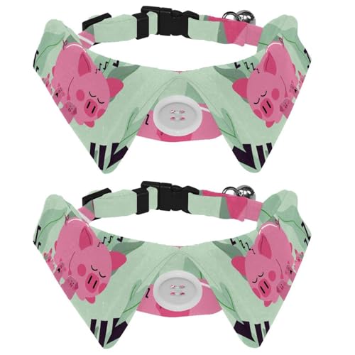 Hundehalsband mit Fliege, verstellbares formelles Smokinghalsband mit abnehmbarem Hemdkragen, Katzenhalsbänder für kleine Haustiere, niedliches faules rosa Schwein, Schaf Hundehalsband mit Fliege, verstellbares formelles Smokinghalsband mit abnehmbarem Hemdkragen, Katzenhalsbänder für kleine Haustiere, niedliches faules rosa Schwein, Schaf von lcndlsoe