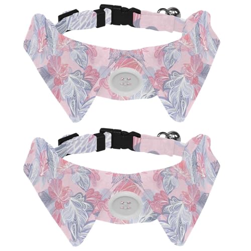 Hundehalsband mit Fliege, verstellbares formelles Smokinghalsband mit abnehmbarem Hemdkragen, Katzenhalsbänder für kleine Haustiere, romantische Blume, Rosa Hundehalsband mit Fliege, verstellbares formelles Smokinghalsband mit abnehmbarem Hemdkragen, Katzenhalsbänder für kleine Haustiere, romantische Blume, Rosa von lcndlsoe