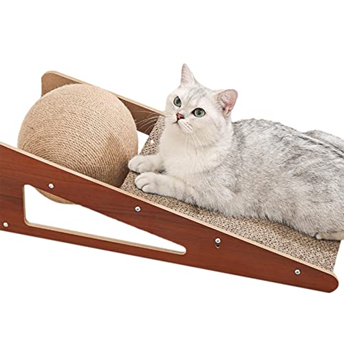 5 Pcs Cat Scratcher Toy Ball, Cardboard Scratcher Pad with Scratching Ball, Natural Sisal Cat Scratching Ball, Cat Scratcher Cardboard for Small Medium Pet Cat Lear-au 5 Pcs Cat Scratcher Toy Ball, Cardboard Scratcher Pad with Scratching Ball, Natural Sisal Cat Scratching Ball, Cat Scratcher Cardboard for Small Medium Pet Cat Lear-au von lear-au