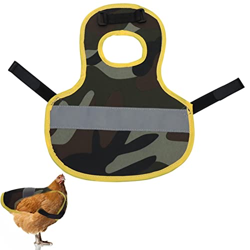 Reflektierende Weste für Haustiere, reflektierende Weste, Hühnerkleidung, verstellbare Kleidung, Geflügel, Henne, Sattelschürze, reflektierende Sicherheitsweste für Huhn und Ente, 3 Stück Lear-au von lear-au