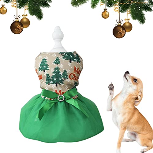 Weihnachtliches Hunde-Tuch – schönes Hunde-Weihnachtsbaum-Outfits,Mädchen Hund Urlaub Kleid Leichte Welpenkleidung Haustier Bekleidung Hundekostüm Katze Kleidung Lear-au Weihnachtliches Hunde-Tuch – schönes Hunde-Weihnachtsbaum-Outfits,Mädchen Hund Urlaub Kleid Leichte Welpenkleidung Haustier Bekleidung Hundekostüm Katze Kleidung Lear-au von lear-au