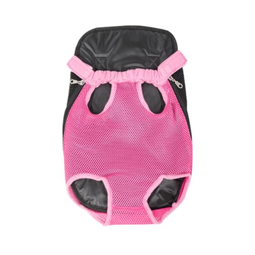 Leconpet Haustier-Tragerucksack, Beinausschnitt, verstellbar, Haustier-Front, Katze, Hund, Rucksack, leicht anzubringen, Reiserucksack für Wandern, Camping, für kleine, mittelgroße Welpen, Katzen von leconpet