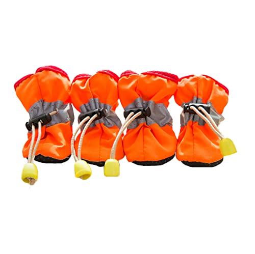 Leconpet Hundeschuhe, wasserdichte Hundeschuhe für kleine, mittelgroße und große Hunde mit weicher Anti-Rutsch-Sohle, geeignet für regnerisches Wetter, Spaziergänge im Freien, verstellbare elastische Leconpet Hundeschuhe, wasserdichte Hundeschuhe für kleine, mittelgroße und große Hunde mit weicher Anti-Rutsch-Sohle, geeignet für regnerisches Wetter, Spaziergänge im Freien, verstellbare elastische von leconpet