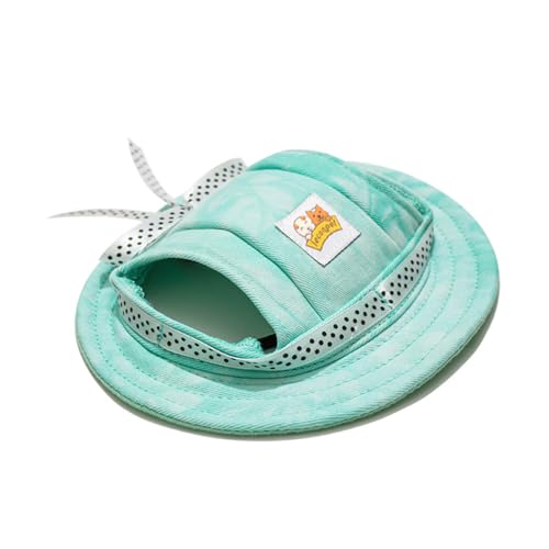 Leconpet Princess Haustiermütze, Hundemütze, Hüte mit Nackenband, verstellbar, bequeme Ohrlöcher für kleine, mittelgroße Hunde, Sonnenschutz im Freien, Wolkengrün, Größe M Leconpet Princess Haustiermütze, Hundemütze, Hüte mit Nackenband, verstellbar, bequeme Ohrlöcher für kleine, mittelgroße Hunde, Sonnenschutz im Freien, Wolkengrün, Größe M von leconpet