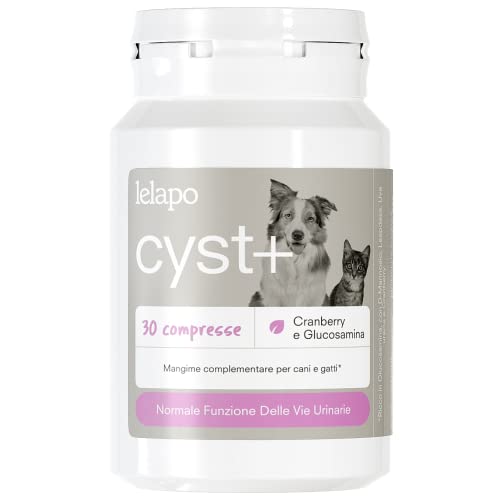 lelapo Cyst+ Hund und Katze, 30 cps für Wellness Harnwege und Blasenentzündung, natürliches Ergänzungsfuttermittel mit Lespedeza, Cranberry, Glucosamin, D-Mannose, UVA Ursina - für alle Altersgruppen lelapo Cyst+ Hund und Katze, 30 cps für Wellness Harnwege und Blasenentzündung, natürliches Ergänzungsfuttermittel mit Lespedeza, Cranberry, Glucosamin, D-Mannose, UVA Ursina - für alle Altersgruppen von lelapo