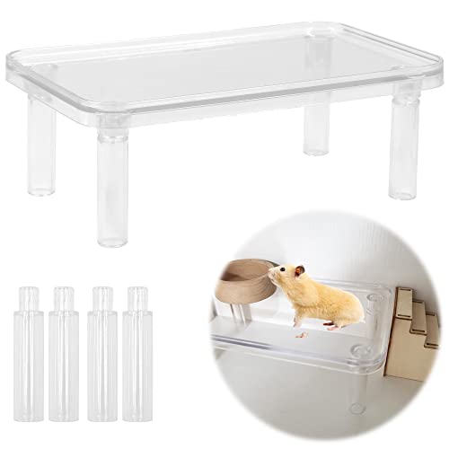 Hamster ZubehöR Set Plattform Brett - Station StäNder Barsch Stand Spielzeug Haustierbedarf Tisch Abnehmbar Kunststoff SpleißEn Geeignet für Kleintierverstecke Kletterleitern RutschenhäUschen Hamster ZubehöR Set Plattform Brett - Station StäNder Barsch Stand Spielzeug Haustierbedarf Tisch Abnehmbar Kunststoff SpleißEn Geeignet für Kleintierverstecke Kletterleitern RutschenhäUschen von lemgyiamz