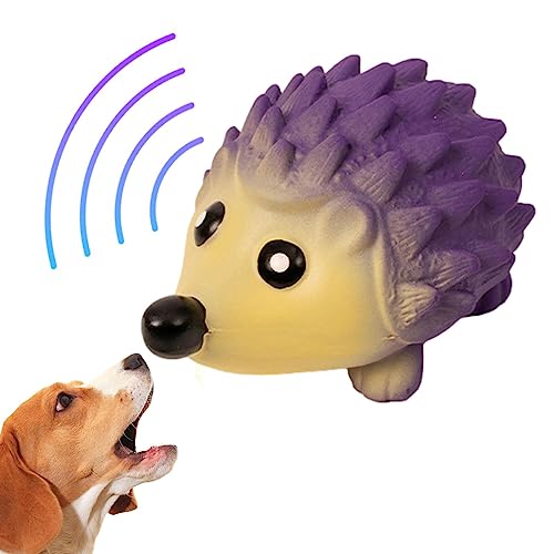 lencyotool Igel-Hundespielzeug mit Quietscher,Quietschendes Igel-Kauspielzeug für Hunde | Igelspielzeug für Welpen zum Trainieren ihrer Kaufähigkeit und zur Interaktion zwischen Haustieren von lencyotool