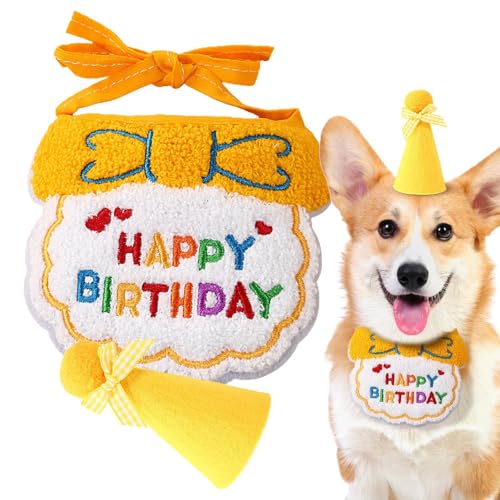 Leryveo Katzen-Geburtstagskostüm,Alles Gute zum Geburtstag-Katzenkostüm | Partydekorationen mit Katzen | Süßes Katzen-Geburtstagshalsband, lustige Katzen-Geburtstagsparty-Zubehör, Leryveo Katzen-Geburtstagskostüm,Alles Gute zum Geburtstag-Katzenkostüm | Partydekorationen mit Katzen | Süßes Katzen-Geburtstagshalsband, lustige Katzen-Geburtstagsparty-Zubehör, von leryveo
