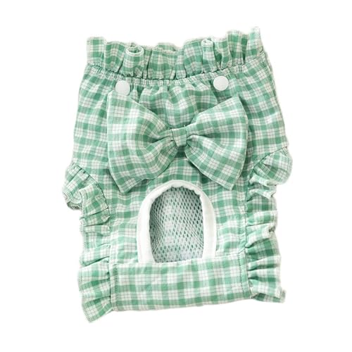 Leryveo Wiederverwendbare Windeln für Hündinnen,Waschbare Windeln für Hündinnen - Atmungsaktive, weiche Welpenhose für Damen,Verstellbare Hundewindeln, Bauchwickel, Karierte Haustierwindeln für das Leryveo Wiederverwendbare Windeln für Hündinnen,Waschbare Windeln für Hündinnen - Atmungsaktive, weiche Welpenhose für Damen,Verstellbare Hundewindeln, Bauchwickel, Karierte Haustierwindeln für das von leryveo