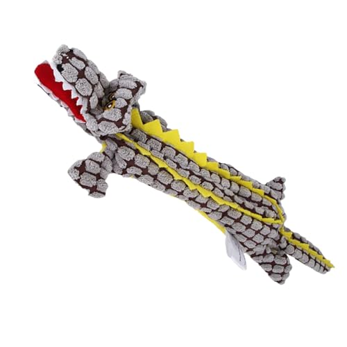 leryveo Quietschspielzeug für Haustiere, Quietschspielzeug für Hunde | Haustiere lindern Langeweile mit quietschendem Krokodil,Lindert Langeweile, quietschender interaktiver Spaß, weiches Stofftier leryveo Quietschspielzeug für Haustiere, Quietschspielzeug für Hunde | Haustiere lindern Langeweile mit quietschendem Krokodil,Lindert Langeweile, quietschender interaktiver Spaß, weiches Stofftier von leryveo