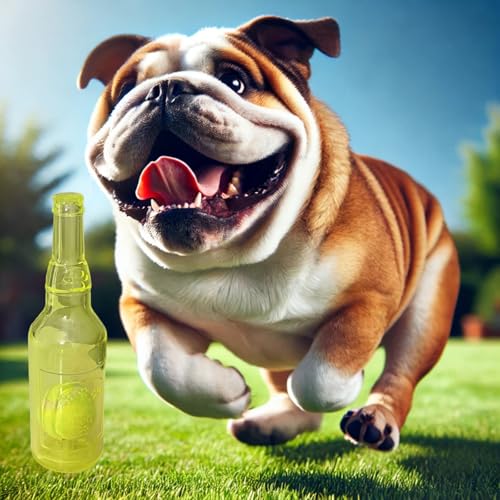 letsgetfun Hundespielzeug mit Weinflasche, lustiges interaktives niedliches Quietschendes Hundespielzeug mit Tennisball im Inneren, ideal für große/mittelgroße/kleine Hunde zum Apportieren von Spielen letsgetfun Hundespielzeug mit Weinflasche, lustiges interaktives niedliches Quietschendes Hundespielzeug mit Tennisball im Inneren, ideal für große/mittelgroße/kleine Hunde zum Apportieren von Spielen von letsgetfun