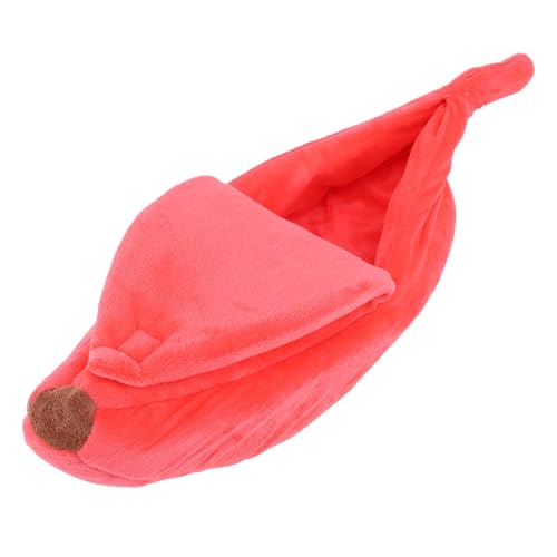 lihsong Bananenbetttuch Atmungsaktiv Abnehmbar, Halb Geschlossene Haustierbett für Katzenhund Eichhörnchen Hamster lihsong Bananenbetttuch Atmungsaktiv Abnehmbar, Halb Geschlossene Haustierbett für Katzenhund Eichhörnchen Hamster von lihsong