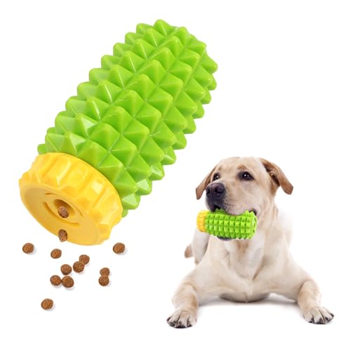 lihsong Hund Kauen Spielzeug Interaktiver Bissen -Proof Ananas Form Welpe Kauspielzeug für Kleine Mittelgroße Große Hunde (Grün gelb) von lihsong