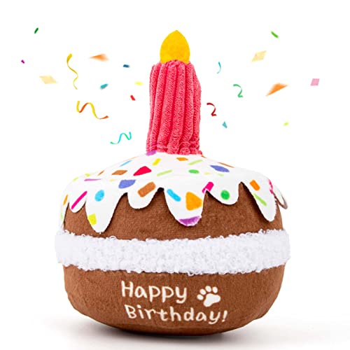 lilfrd Hundekuchenspielzeug - Geburtstag Mädchen Junge Geschenke Quietschendes Plüschtier lilfrd Hundekuchenspielzeug - Geburtstag Mädchen Junge Geschenke Quietschendes Plüschtier von lilfrd