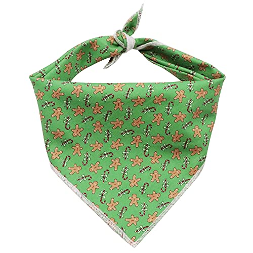 Lionet Paws Christmas Hunde Bandana Kopftücher Hundehalstuch Dreieckstuch für Kleine, Mittelgroße und Große Hunde Weihnachten von lionet paws