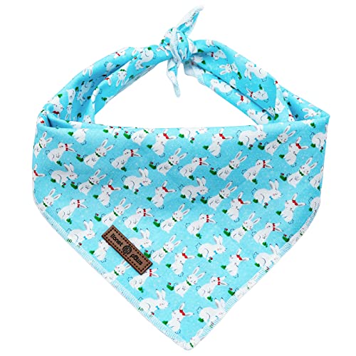 Lionet Paws Ostern Hunde Bandana Kopftücher Hundehalstuch Dreieckstuch für Kleine,Blau Mittelgroße und Große Hunde Lionet Paws Ostern Hunde Bandana Kopftücher Hundehalstuch Dreieckstuch für Kleine,Blau Mittelgroße und Große Hunde von lionet paws