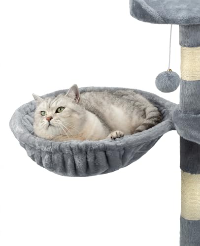 lionto Liegemulde aus weichem Plüsch für Kratzbaum, Ø 40 cm, 15 cm Tiefe, kuschelige Schlafmulde für jeden Katzenbaum mit M8-Gewinde, Stabiler Metallrahmen für kleine und große Katzen, hellgrau lionto Liegemulde aus weichem Plüsch für Kratzbaum, Ø 40 cm, 15 cm Tiefe, kuschelige Schlafmulde für jeden Katzenbaum mit M8-Gewinde, Stabiler Metallrahmen für kleine und große Katzen, hellgrau von lionto