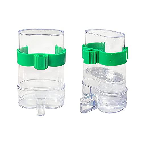 liovitor 2 StüCk Automatische Futter Wasserspender Futter Flasche KäFig Wasserspender Futter ZubehöR von liovitor