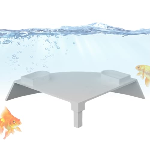 lisutupode Fisch versteckt für Aquarium, Fischhaut - Fischtunneldekor | Geräumige, abnehmbare Ecke unterirdische Höhle für Süßwasser- und Salzwasserlebensraum, Zucht von lisutupode