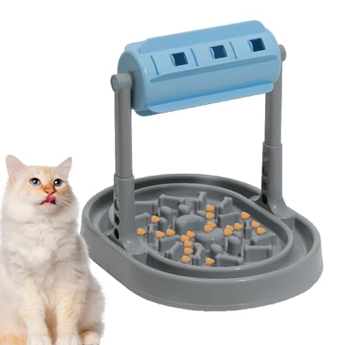 lisutupode Haustiere Verstellbarer Slow-Roller-Futterspender, Slow-Feeder-Haustierspielzeug | Interaktives rollendes Haustierspielzeug,Multifunktionaler rollender Slow Feeder Futterspender für lisutupode Haustiere Verstellbarer Slow-Roller-Futterspender, Slow-Feeder-Haustierspielzeug | Interaktives rollendes Haustierspielzeug,Multifunktionaler rollender Slow Feeder Futterspender für von lisutupode