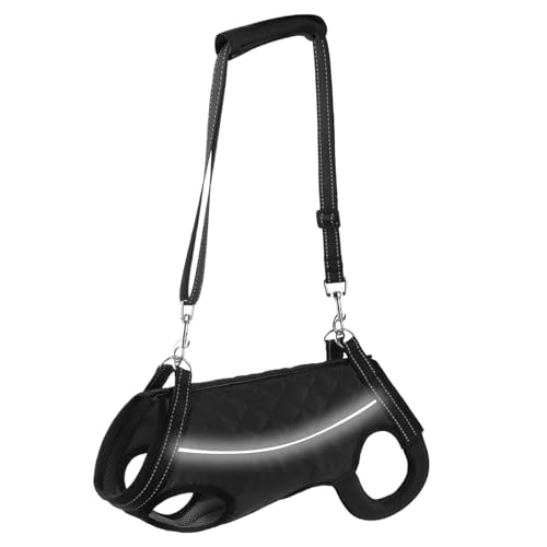 lisutupode Hunde-Trageschirre, reflektierende Weste mit Griff, reflektierender Rehabilitationstraining, Hilfsgürtel für schwache Hinterbeine, behinderte Haustiere lisutupode Hunde-Trageschirre, reflektierende Weste mit Griff, reflektierender Rehabilitationstraining, Hilfsgürtel für schwache Hinterbeine, behinderte Haustiere von lisutupode