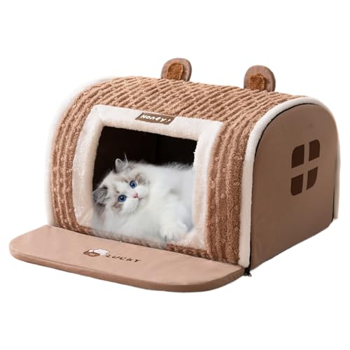 lisutupode Hundehöhlenbett – gemütlicher, warmer Bau, weiches Welpenhaus, für kleine, mittelgroße Katzen, Hunde, Kätzchen, Welpen, Haustiere, zum Ausruhen im Winter, Hausbesitzer, Wohnungsbewohner lisutupode Hundehöhlenbett – gemütlicher, warmer Bau, weiches Welpenhaus, für kleine, mittelgroße Katzen, Hunde, Kätzchen, Welpen, Haustiere, zum Ausruhen im Winter, Hausbesitzer, Wohnungsbewohner von lisutupode