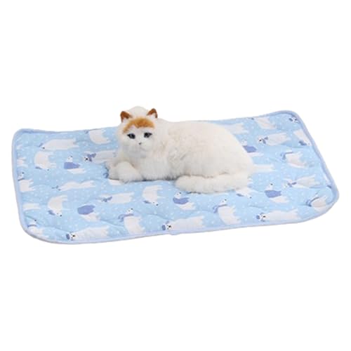 lisutupode Hundekühlmatte - Kühlunterlage Für Haustiere Hunde - 50x40 cm Leicht Waschbare Tragbare Bettdecke Für Welpen Kätzchen Katzen Pelzfreunde von lisutupode