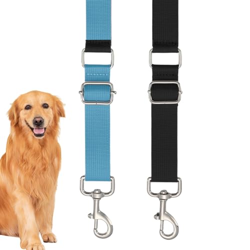 lisutupode Hundepflege-Schlaufen Für Hunde | 2er Set Pflegetisch-Schlaufen Mit Verstellbarem Nylon-Ring | Stabiler Sicherungsgurt Für Kleine, Mittelgroße Und Große Hunderassen Bei Tierarztbesuchen von lisutupode
