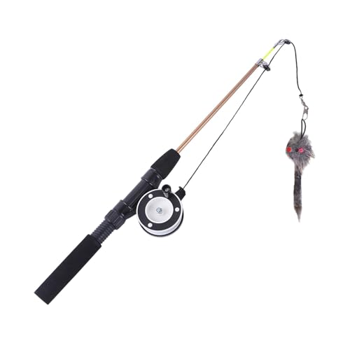 lisutupode Katzen Angelrute, Interaktives Kätzchen Zauberstab Angelruten Spielzeug, Katzenspielzeug Angel Mit Federn, Versenkbare Katzenangel Spielzeug, Kätzchen Zauberstab Spielzeug, 40-72cm lisutupode Katzen Angelrute, Interaktives Kätzchen Zauberstab Angelruten Spielzeug, Katzenspielzeug Angel Mit Federn, Versenkbare Katzenangel Spielzeug, Kätzchen Zauberstab Spielzeug, 40-72cm von lisutupode