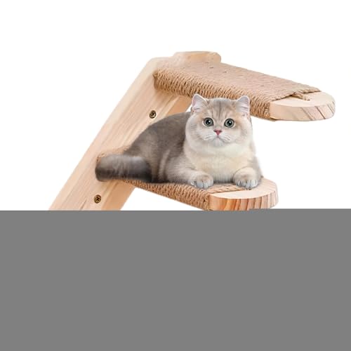 lisutupode Katzen-Wandtreppe – natürliches Kiefernholz, platzsparende sichere Katzentreppe und Stufen für Katzenklettern, Spielen, Ausruhen lisutupode Katzen-Wandtreppe – natürliches Kiefernholz, platzsparende sichere Katzentreppe und Stufen für Katzenklettern, Spielen, Ausruhen von lisutupode