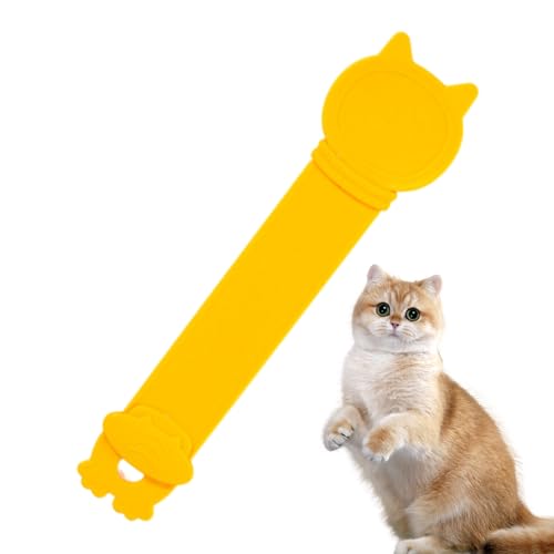 lisutupode Katzenfutterlöffel, Katzenbehandlungspender | Multifunktional robuster Haustiernahrungslöffel - Anti-Overflow-Haustierzubehör zum Füttern von Kitty Kitten Home Outdoor-Reise-Rätsel, Müll von lisutupode