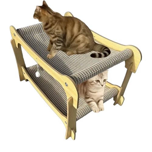 lisutupode Katzenkratzbrett - Doppelschichtige Kratzpads Für Wohnungskatzen - Haustierzubehör Katzenbett Für Groß Mittel Klein Schlafen Innen,Haushalt Schutzvorrichtung lisutupode Katzenkratzbrett - Doppelschichtige Kratzpads Für Wohnungskatzen - Haustierzubehör Katzenbett Für Groß Mittel Klein Schlafen Innen,Haushalt Schutzvorrichtung von lisutupode