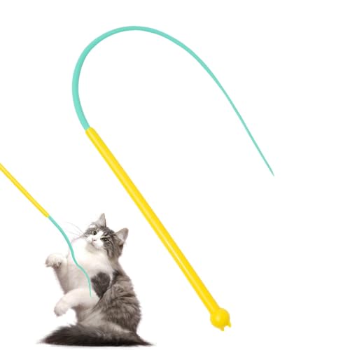 lisutupode Katzenspielzeug, Katzenspielzeug - Mehrzweck-Katzenspielzeug aus Silikon für Katzen - Verschleißfestes Katzenspielzeug mit Schwanz, interaktives Katzenspielzeug für Heimtierhandlungen lisutupode Katzenspielzeug, Katzenspielzeug - Mehrzweck-Katzenspielzeug aus Silikon für Katzen - Verschleißfestes Katzenspielzeug mit Schwanz, interaktives Katzenspielzeug für Heimtierhandlungen von lisutupode