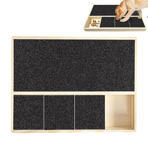 lisutupode Quadratisches Kratzbrett für Hunde, Kratzbrett für Hunde, Nagelschleifpapier-Leckerli-Box, Holzfeilen-Kratzbrett-Polierpads für Haustiere, Hunde, mittelgroße Hunde, große Hunde lisutupode Quadratisches Kratzbrett für Hunde, Kratzbrett für Hunde, Nagelschleifpapier-Leckerli-Box, Holzfeilen-Kratzbrett-Polierpads für Haustiere, Hunde, mittelgroße Hunde, große Hunde von lisutupode