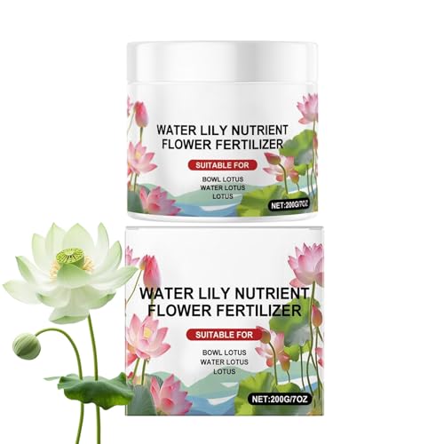 lisutupode Seerosendünger Wasserpflanze 200g Seerosendünger Wasserpflanzendünger Lotusblume Dünger Für Wasserlilie Pflanze Blossom Boost Formel Pflanzendünger Für Wasserpflanzen Seerosen von lisutupode