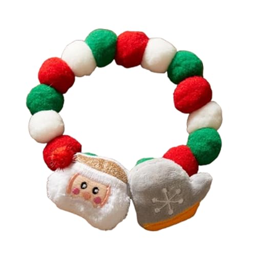lisutupode Weihnachtliches Katzenhalsband, Plüschbälle, Kätzchen-Halsband, Halsbekleidung, Katzen-Weihnachtshalsband – trendige Weihnachtskatzen-Halskette, Haustier-Weihnachtshalsband für Haustiere lisutupode Weihnachtliches Katzenhalsband, Plüschbälle, Kätzchen-Halsband, Halsbekleidung, Katzen-Weihnachtshalsband – trendige Weihnachtskatzen-Halskette, Haustier-Weihnachtshalsband für Haustiere von lisutupode