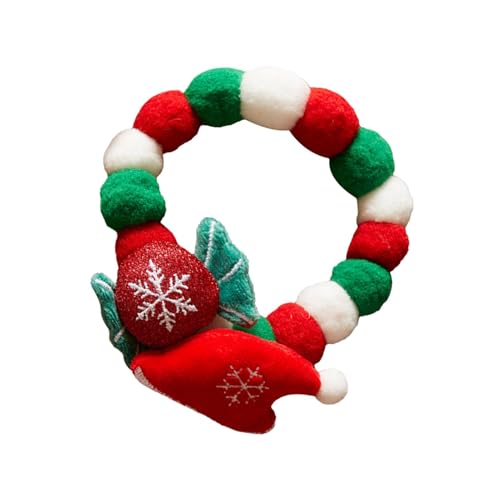 lisutupode Welpen-Plüsch-Halsband-Halskette, bequemes Plüschball-Halsband – Weihnachtszubehör, Katzen-Weihnachts-Outfit, lustige Halsdekoration für Katze, Welpen, Hund, Hase lisutupode Welpen-Plüsch-Halsband-Halskette, bequemes Plüschball-Halsband – Weihnachtszubehör, Katzen-Weihnachts-Outfit, lustige Halsdekoration für Katze, Welpen, Hund, Hase von lisutupode