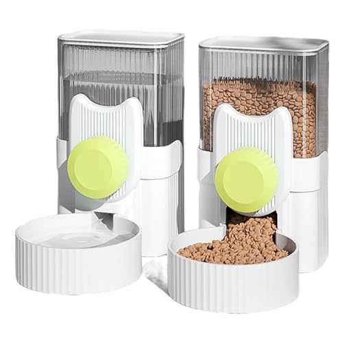 lmoikesz 2X Futter und Wassernapf für Katzen, Kaninchen, Meerschweinchen, Käfige, praktischer und stilvoller automatischer Katzenfutterspender und Wasserspender zum Aufhängen, D lmoikesz 2X Futter und Wassernapf für Katzen, Kaninchen, Meerschweinchen, Käfige, praktischer und stilvoller automatischer Katzenfutterspender und Wasserspender zum Aufhängen, D von lmoikesz