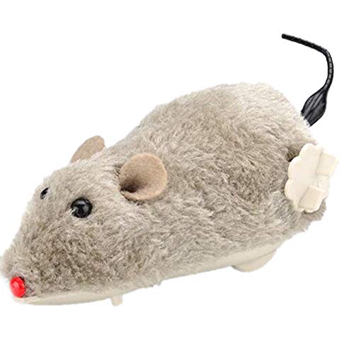 longyitrade Lustiges Spielzeug für Haustiere, zum Aufziehen, Plüsch, Maus von longyitrade