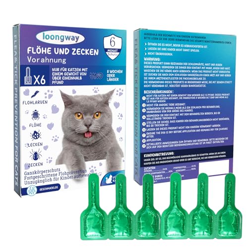 loongway Natürliche Tropfen für Katzen – Sanfter Schutz für Jungtiere & Erwachsene von loongway