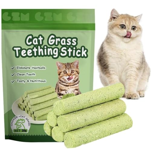 Gras-Beißstab, 30 g, Haustier-Snacks, Haarballentfernung, mildes Haar, Zahnreihe zum Reinigen, Reinigung von Silbervinen, Schnuller, Katzen, Unkraut, Pappstab, Reinigung, Atem, Kätzchen, Atemkissen, C Gras-Beißstab, 30 g, Haustier-Snacks, Haarballentfernung, mildes Haar, Zahnreihe zum Reinigen, Reinigung von Silbervinen, Schnuller, Katzen, Unkraut, Pappstab, Reinigung, Atem, Kätzchen, Atemkissen, C von lopjk