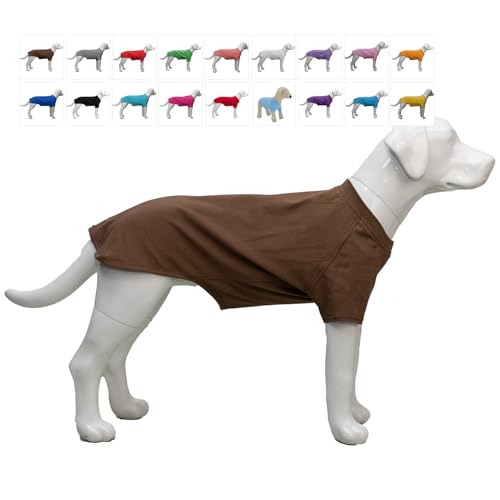 Lovelonglong Hund T-Shirt, 100% Baumwolle, Haustier T-Shirt, Hund-Unterhemd T-Shirts Für kleine Hunde Coffee S Lovelonglong Hund T-Shirt, 100% Baumwolle, Haustier T-Shirt, Hund-Unterhemd T-Shirts Für kleine Hunde Coffee S von lovelonglong