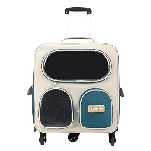Loyimioo Umwandelbarer Haustier-Tragerucksack, Trolley, abnehmbares Handgepäck mit mehreren Paneelen, Luftstrom-Organizer-Taschen für Katzen, Hunde, freihändige Reisetrage zum Wandern, Einkaufen Loyimioo Umwandelbarer Haustier-Tragerucksack, Trolley, abnehmbares Handgepäck mit mehreren Paneelen, Luftstrom-Organizer-Taschen für Katzen, Hunde, freihändige Reisetrage zum Wandern, Einkaufen von loyimioo