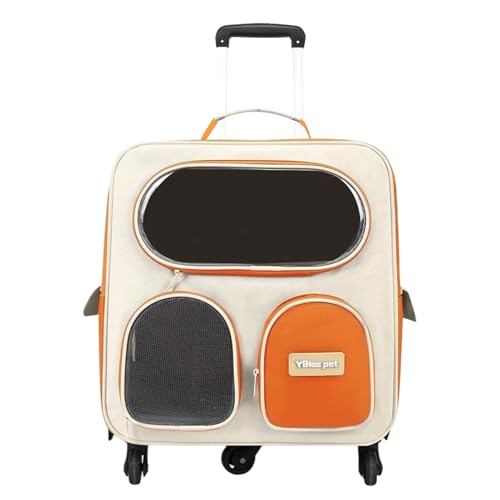Loyimioo Umwandelbarer Haustier-Tragerucksack und Trolley, abnehmbares Handgepäck mit Multi-Panel-Luftstrom, Organizer-Taschen für Katzen, Hunde, freihändige Reisetasche zum Wandern, Einkaufen Loyimioo Umwandelbarer Haustier-Tragerucksack und Trolley, abnehmbares Handgepäck mit Multi-Panel-Luftstrom, Organizer-Taschen für Katzen, Hunde, freihändige Reisetasche zum Wandern, Einkaufen von loyimioo
