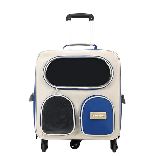 Loyimioo Umwandelbarer Haustier-Tragerucksack und Trolley, abnehmbares Handgepäck mit Multi-Panel-Luftstrom, Organizer-Taschen für Katzen, Hunde, freihändige Reisetasche zum Wandern, Einkaufen Loyimioo Umwandelbarer Haustier-Tragerucksack und Trolley, abnehmbares Handgepäck mit Multi-Panel-Luftstrom, Organizer-Taschen für Katzen, Hunde, freihändige Reisetasche zum Wandern, Einkaufen von loyimioo