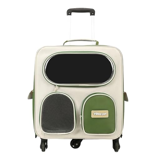 Loyimioo Umwandelbarer Haustier-Tragerucksack und Trolley, abnehmbares Handgepäck mit Multi-Panel-Luftstrom, Organizer-Taschen für Katzen und Hunde, freihändige Reisetasche zum Wandern, Einkaufen Loyimioo Umwandelbarer Haustier-Tragerucksack und Trolley, abnehmbares Handgepäck mit Multi-Panel-Luftstrom, Organizer-Taschen für Katzen und Hunde, freihändige Reisetasche zum Wandern, Einkaufen von loyimioo