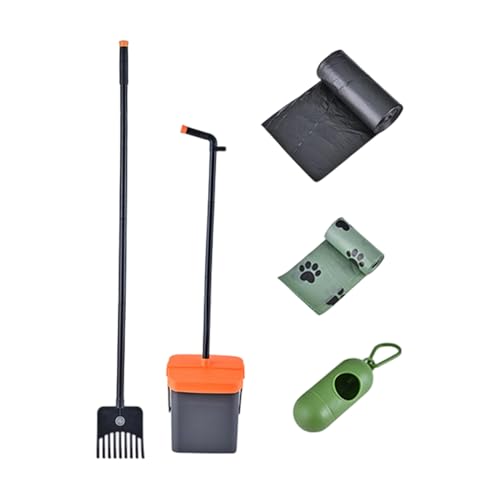 loyimioo Rotierender Pooper Scooper mit Abnehmbarer Stange Einfache Abfallsammlung Geruchsversiegelungsdeckel, Inklusive Beutel loyimioo Rotierender Pooper Scooper mit Abnehmbarer Stange Einfache Abfallsammlung Geruchsversiegelungsdeckel, Inklusive Beutel von loyimioo